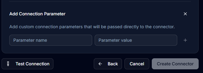 Additional Parameters