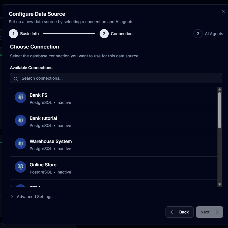 Connector Selection